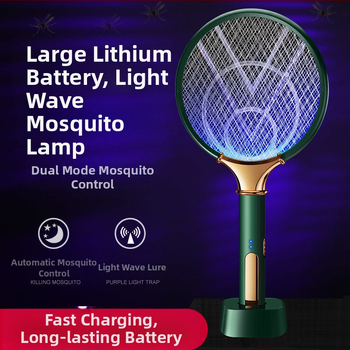 Újratölthető elektromos szúnyogcsapó – erőteljes, többfunkciós lámpa, kettő az egyben