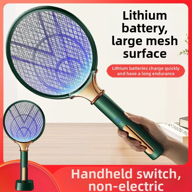 Újratölthető elektromos szúnyogcsapó – erőteljes, többfunkciós lámpa, kettő az egyben