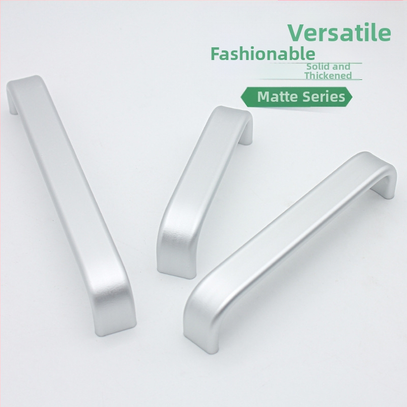 Drška za ormarić, garderobu i ladicu, od aluminijske legure, model 316, moderni minimalistički stil