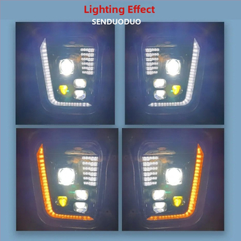 Huafuxing LED κεφαλή προβολέα – Js μοντέλο, 80W, 24V, καθολική συμβατότητα