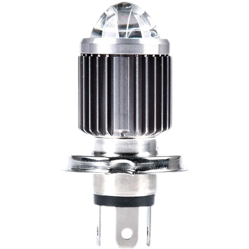 LED фар за мотоциклет с вграден висок и нисък лъч, 100W, 12V DC, алуминиев корпус, универсална съвместимост