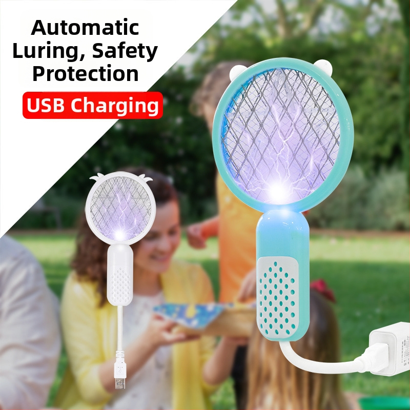 Dvifunkcinė elektrinė uodų gaudyklė – įkraunama, UV violetinės šviesos gaudyklė, baterija iki 800 mAh, veikimo laikas 12–24 valandos