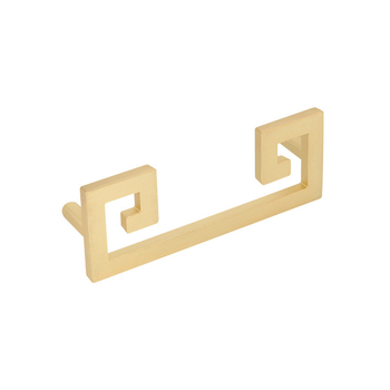 Bútorfogantyú cinkötvözetből, elektroplattált kivitel, Új kínai stílus, modell 7710, fiókokhoz és szekrényajtókhoz