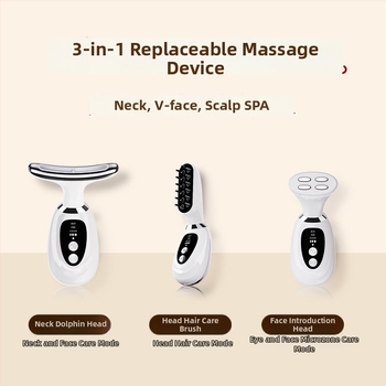 Dicai MR10 Συσκευή Ομορφιάς Λαιμού: ανύψωση και σύσφιξη, μείωση ρυτίδων, ανάπλαση δέρματος · μασάζ τριών σε ένα με φως φωτονικής τεχνολογίας και λειτουργία ματιών