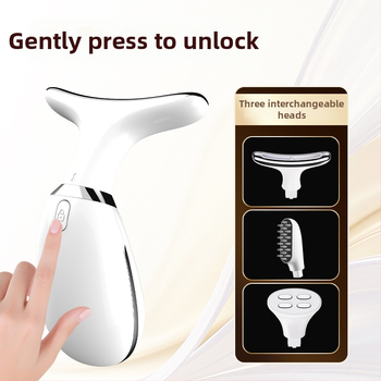 Dicai MR10 Συσκευή Ομορφιάς Λαιμού: ανύψωση και σύσφιξη, μείωση ρυτίδων, ανάπλαση δέρματος · μασάζ τριών σε ένα με φως φωτονικής τεχνολογίας και λειτουργία ματιών