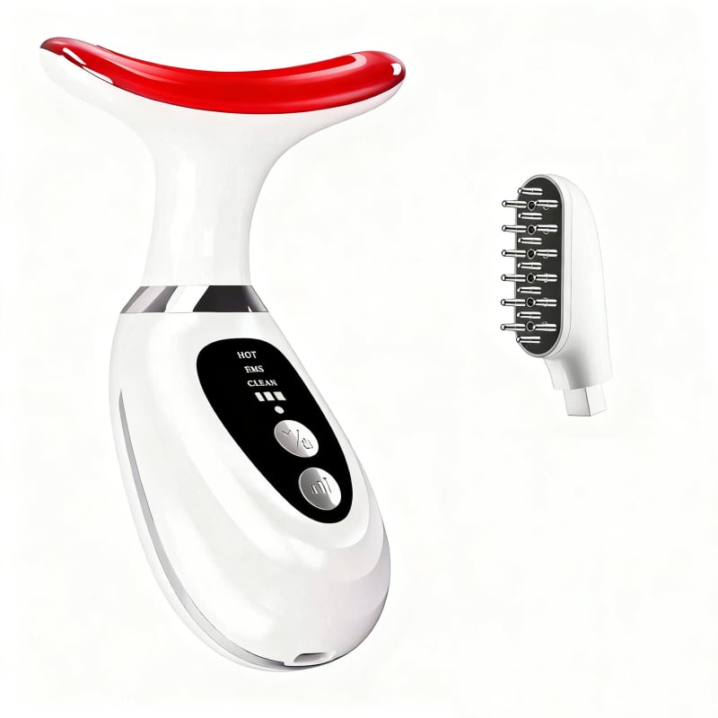 Dicai MR10 Συσκευή Ομορφιάς Λαιμού: ανύψωση και σύσφιξη, μείωση ρυτίδων, ανάπλαση δέρματος · μασάζ τριών σε ένα με φως φωτονικής τεχνολογίας και λειτουργία ματιών