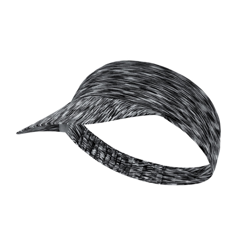 Спортна шапка за бягане на открито — бързосъхнеща, слънцезащита, дишаща полиестерна материя, унисекс, къса козирка