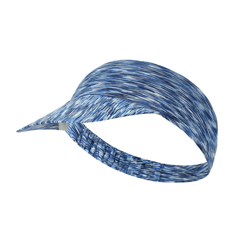 Спортна шапка за бягане на открито — бързосъхнеща, слънцезащита, дишаща полиестерна материя, унисекс, къса козирка