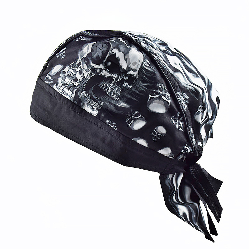 MJMOTO Leisure полиестерен шал за глава за колоездене, унисекс, графити принт