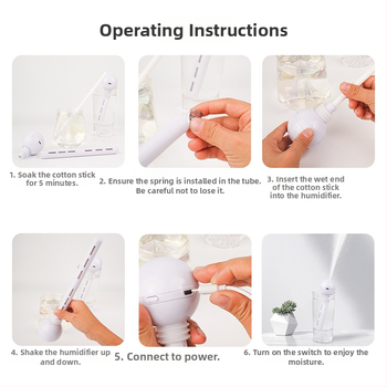 Φορτιζόμενος υγραντήρας, φορητός, διπλής χρήσης για αυτοκίνητο και σπίτι, κρύος ψεκασμός, 3ος τρόπος λειτουργίας