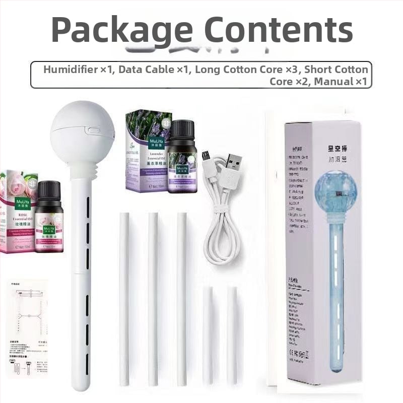 Φορτιζόμενος υγραντήρας, φορητός, διπλής χρήσης για αυτοκίνητο και σπίτι, κρύος ψεκασμός, 3ος τρόπος λειτουργίας