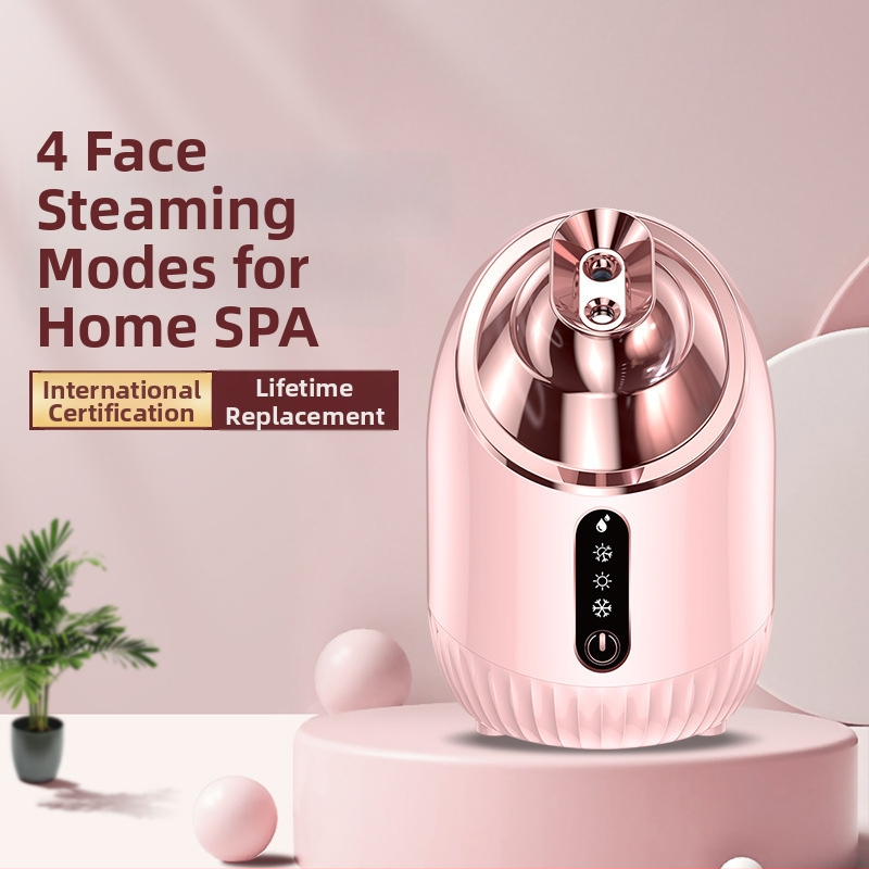 Kodu näo niisutamise seade nano-pihustiga, kuum ja külm pihustus, 1. käik, udu kestus 61–120 s, ilma akuta