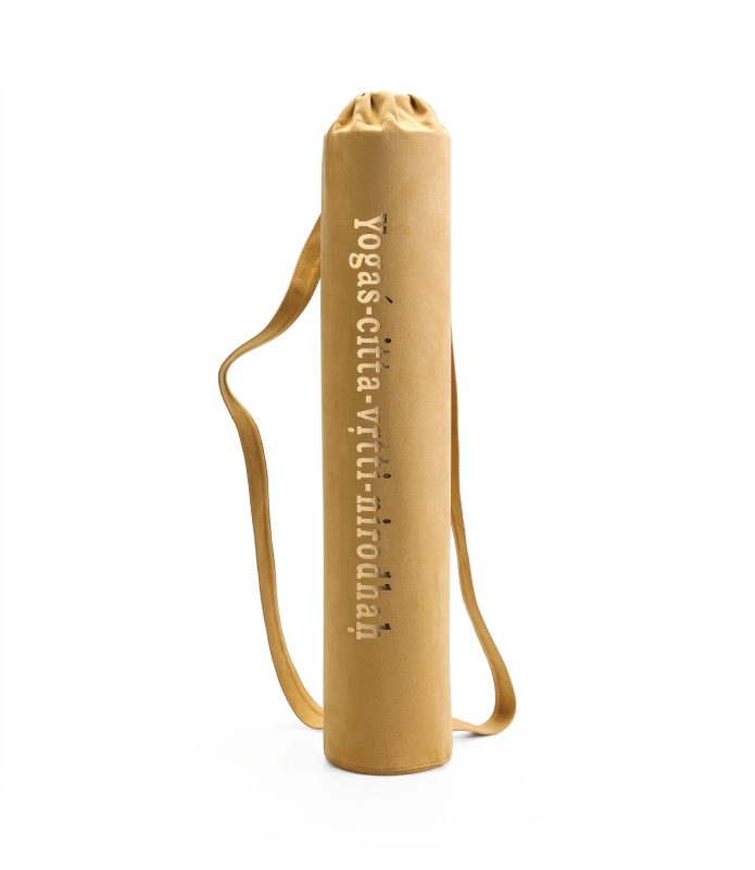 Rucsac pentru depozitarea saltelei de yoga — material suede, ultra-ușor, curea de umăr curbată, potrivit pentru yoga