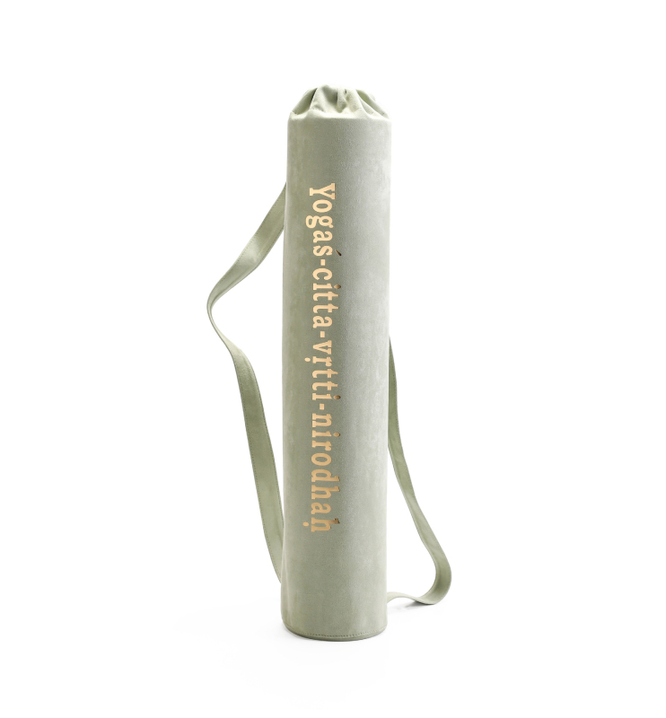 Rucsac pentru depozitarea saltelei de yoga — material suede, ultra-ușor, curea de umăr curbată, potrivit pentru yoga