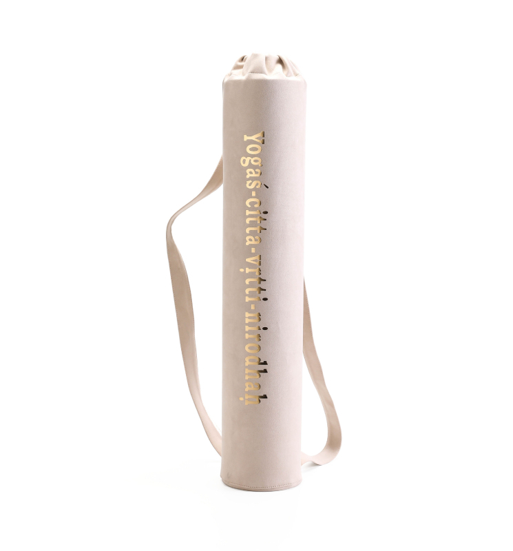 Rucsac pentru depozitarea saltelei de yoga — material suede, ultra-ușor, curea de umăr curbată, potrivit pentru yoga