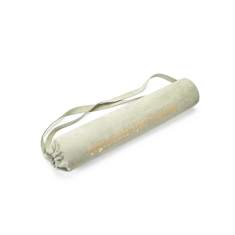 Rucsac pentru depozitarea saltelei de yoga — material suede, ultra-ușor, curea de umăr curbată, potrivit pentru yoga
