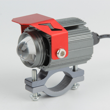 LED εξωτερικός προβολέας για μοτοσικλέτες και ηλεκτρικά οχήματα, αλουμινένιο σώμα, είσοδος 9–85 V, δυνατότητα εξατομίκευσης