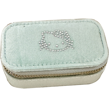 Kutija za nakit s pregradom na zatvarač — pamut, prašinu otporna, vlagotporna, zaštita od oksidacije, lagani luksuzni stil