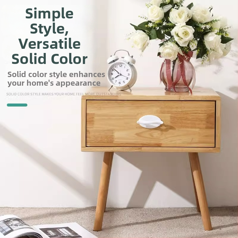 Rukoväť pre zásuvky a dvierka — ABS plast, bezvŕtová montáž, moderný minimalistický štýl, vhodná pre zásuvky, dvierka a ďalšie kusy nábytku