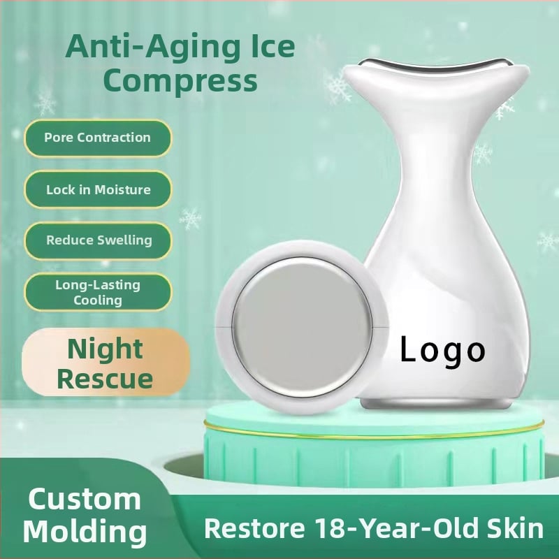 Συσκευή ψυχρού συμπιεστή προσώπου — ανακούφιση οιδήματος, μείωση ρυτίδων, αναζωογόνηση δέρματος; IPX6 αδιάβροχο, βάρος 0.1 kg