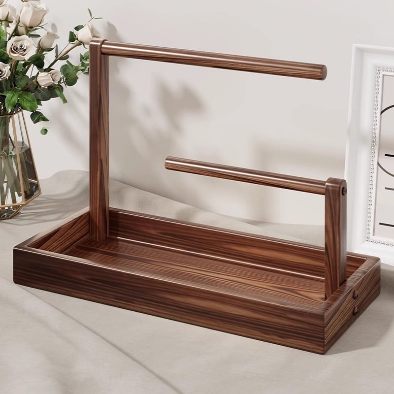 Držač za nakit od drveta – višenamjenski stolni držač, moderni minimalistički stil, Do Everything marka, za nakit