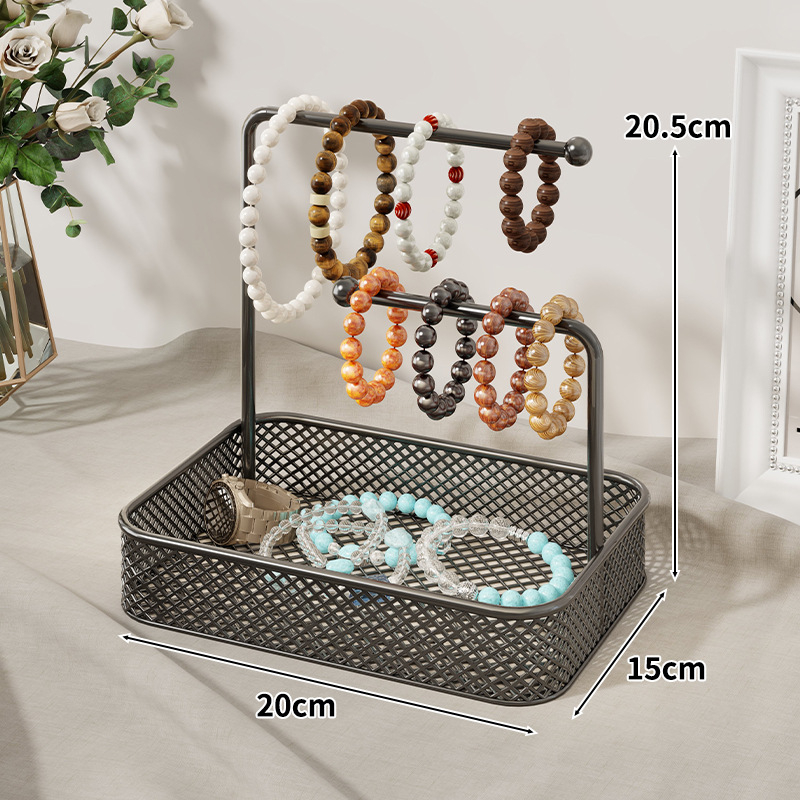 Držač za nakit od drveta – višenamjenski stolni držač, moderni minimalistički stil, Do Everything marka, za nakit