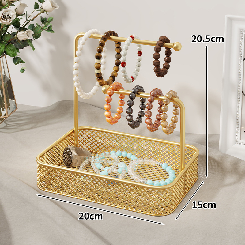 Držač za nakit od drveta – višenamjenski stolni držač, moderni minimalistički stil, Do Everything marka, za nakit