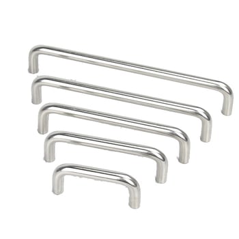 Λαβή επίπλων U-σχήματος από ανοξείδωτο χάλυβα 304/201 για ντουλάπες, συρτάρια και πόρτες επίπλων – επιχρωμιωμένη επιφάνεια, μοντέρνο μινιμαλιστικό σχέδιο