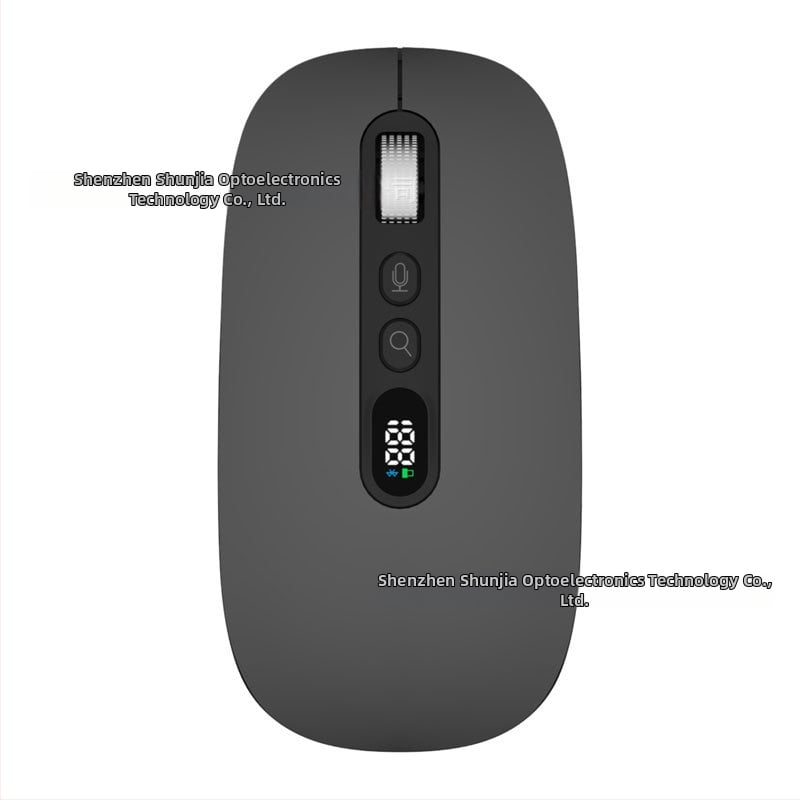 Iflytek AI hangalapú egér, vezeték nélküli Bluetooth, gépelés és fordítás, 2.4G + Bluetooth, 5 gomb, optikai felbontás 4000