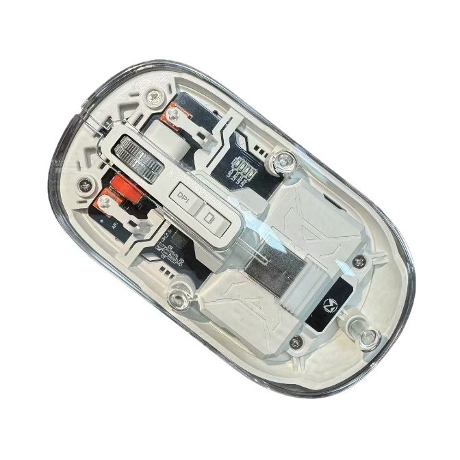 Mouse Bluetooth fără fir cu trei moduri, pentru desktop și laptop, 1600 DPI, 5 butoane, design ergonomic