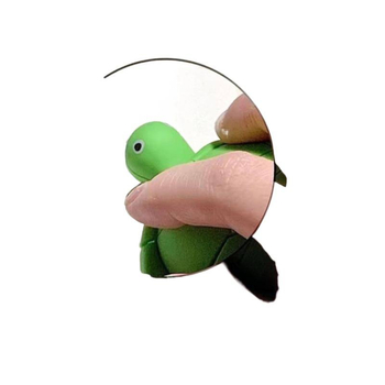 USB мишка с форма на костенурка, 4 бутона, безшумна, оптичен сензор, персонализация налична