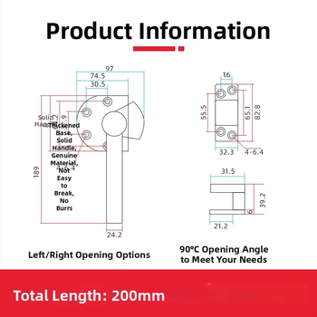 Λαβή πόρτας ατμοσυσκευής από ψευδάργυρο, επιφανειακή εγκατάσταση, μοντέρνος μινιμαλιστικός σχεδιασμός, για άνοιγμα και κλείσιμο θυρών