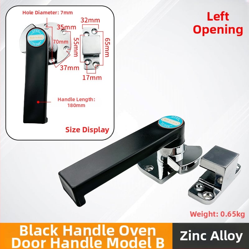 Λαβή πόρτας ατμοσυσκευής από ψευδάργυρο, επιφανειακή εγκατάσταση, μοντέρνος μινιμαλιστικός σχεδιασμός, για άνοιγμα και κλείσιμο θυρών