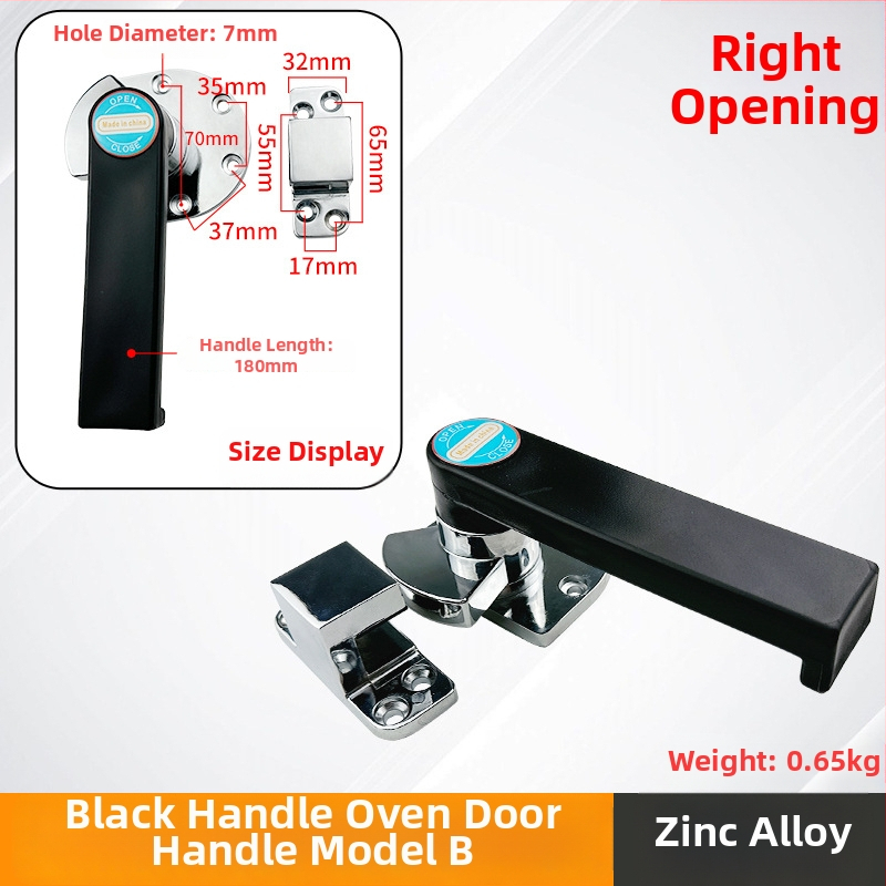 Λαβή πόρτας ατμοσυσκευής από ψευδάργυρο, επιφανειακή εγκατάσταση, μοντέρνος μινιμαλιστικός σχεδιασμός, για άνοιγμα και κλείσιμο θυρών