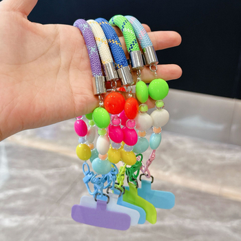 Tālruņa lieta ar auduma plaukstas siksnu, roku darbs, pielāgojama, daudzfunkcionāla