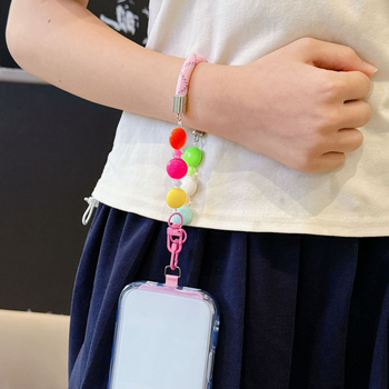 Tālruņa lieta ar auduma plaukstas siksnu, roku darbs, pielāgojama, daudzfunkcionāla