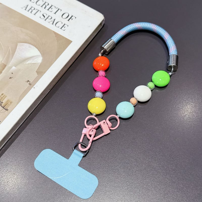 Tālruņa lieta ar auduma plaukstas siksnu, roku darbs, pielāgojama, daudzfunkcionāla