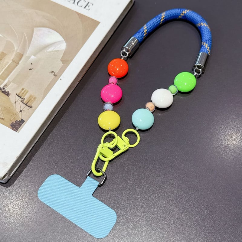 Tālruņa lieta ar auduma plaukstas siksnu, roku darbs, pielāgojama, daudzfunkcionāla