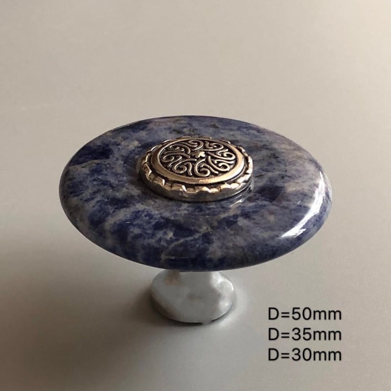 ARTIC ST19065 Ръчка за шкафове от естествен нефрит камък – Vintage мебелна дръжка за чекмеджета, полирана повърхност, стил Light Luxury