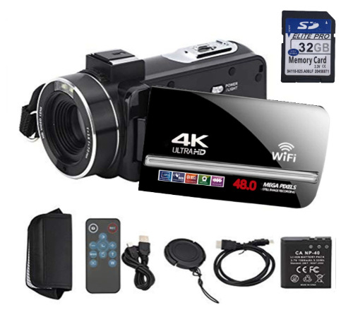 Kamera su jutikliniu ekranu, 48 MP CMOS jutiklis, 1080p vaizdo įrašas, elektroninė vaizdo stabilizacija