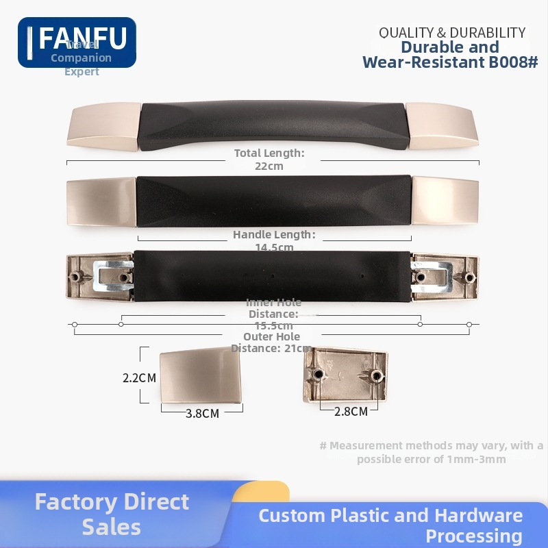 Plasztik bőröndfogantyú — vízálló, ultra könnyű, tehercsökkentő kiegészítő a poggyászhoz