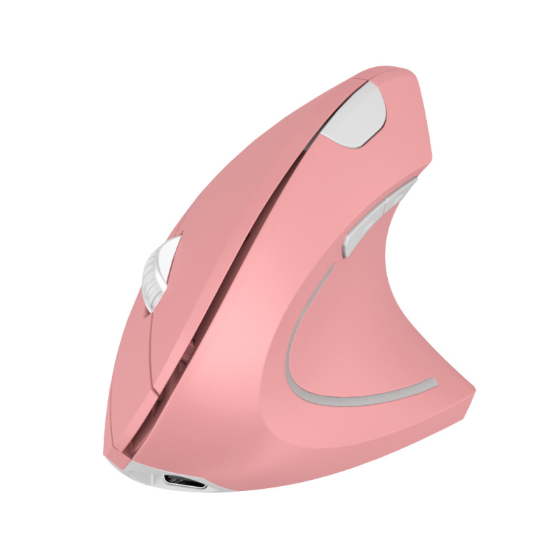 Vertikalni bežični miš za desnu ruku, dvostruki Bluetooth/2,4 GHz, punjiv, 1600 DPI, 6 tipki, USB sučelje