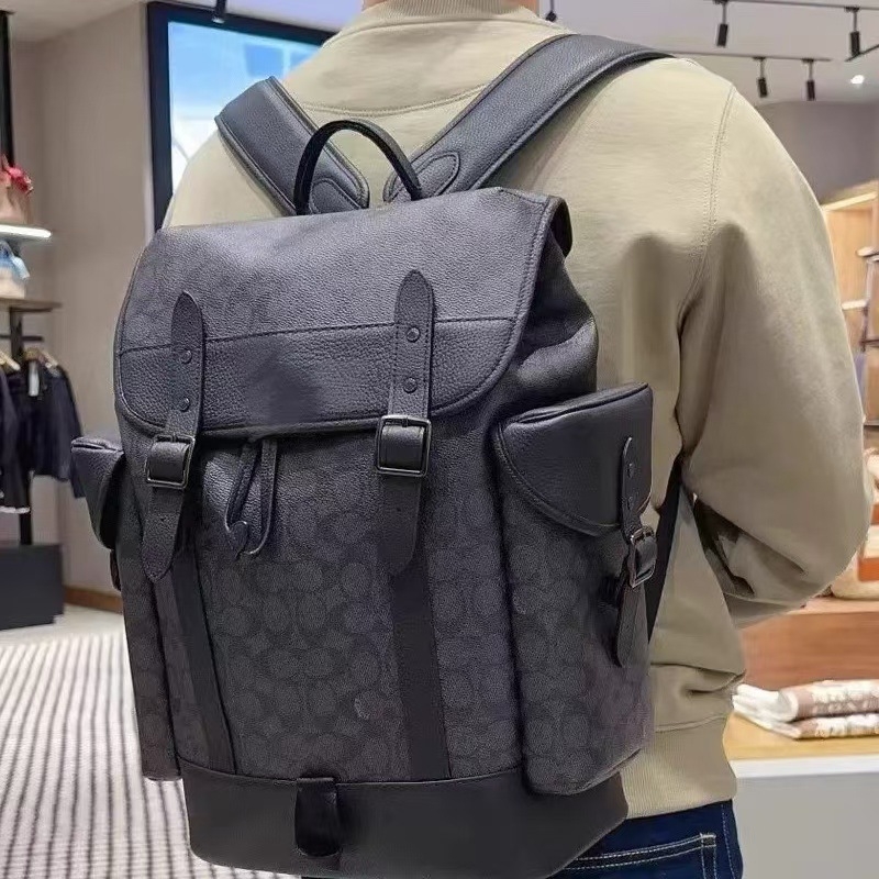 Ruksak HITC PVC koža, 20-35 L, prozračan, životinjski uzorak