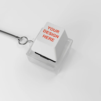 R4 jednoklávesová krytka, reflexný materiál Egp diamond-grade, prispôsobiteľná pre herné klávesnice