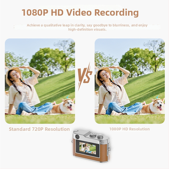 Detská retro mini digitálna kamera s 0,96-palcovým IPS HD displejom, TF karta pre ukladanie, 1–5 MP, model DC26, výdrž batérie 1–3 hodiny