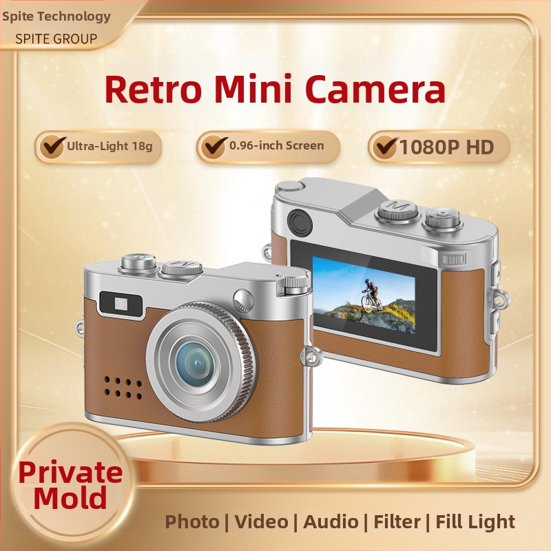 Detská retro mini digitálna kamera s 0,96-palcovým IPS HD displejom, TF karta pre ukladanie, 1–5 MP, model DC26, výdrž batérie 1–3 hodiny