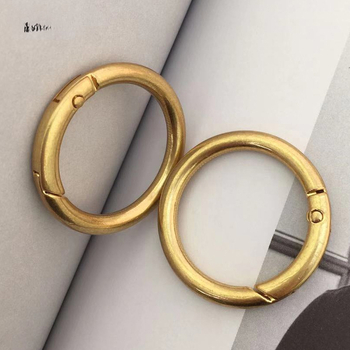 Σετ εξαρτημάτων μετατροπής για Messenger τσάντα: δαχτυλίδι, ανοιχτό δαχτυλίδι, ελατήριος δαχτυλίδι, μεταλλικό κούμπωμα για τσάντα ώμου