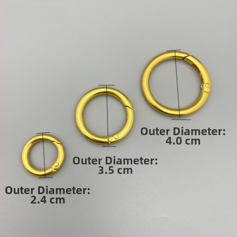 Messenger somas rekonstrukcijas komplekts: gredzens, atvērtais gredzens, atspergredzens, metāla aizdare plecu somai