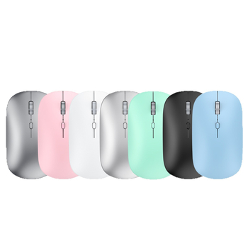 Vezeték nélküli egér 2,4G/Bluetooth kettős mód, 1600 DPI, USB interfész, újratölthető