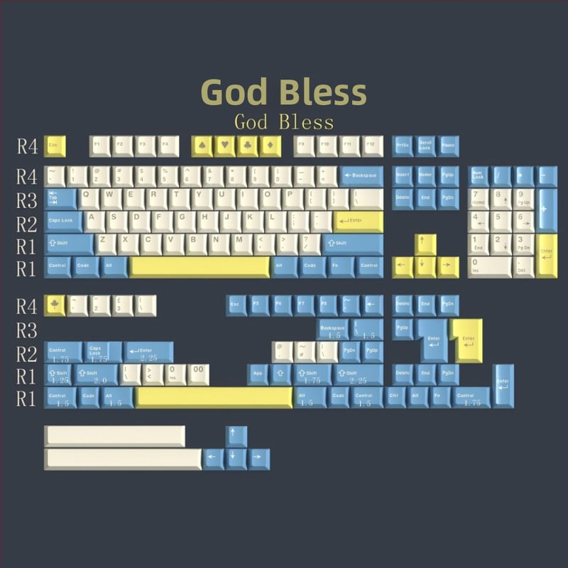 GMK 163 капачета за механична клавиатура, универсална съвместимост, ABS материал, кръстовиден стержен, поддръжка на персонализация